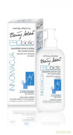 Biały Jeleń Probiotyk Emulsja do mycia twarzy 175ml