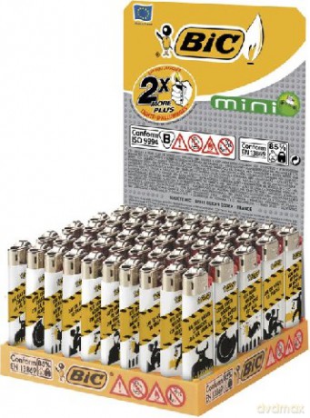 Bic Zapalniczka j25 mini Polskie Powiedzenia 1op.-50szt