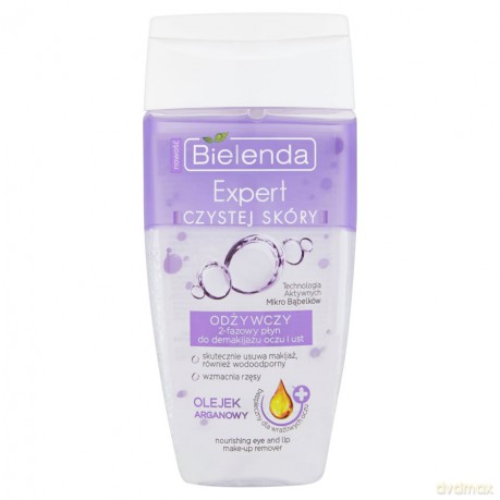 Bielenda Expert Czystej Skóry Płyn dwufazowy odżywczy do demakijażu oczu i ust 150ml