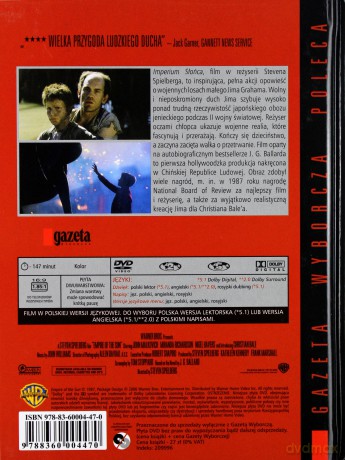 Imperium słońca (Kolekcja Gazety Wyborczej 10) [DVD]