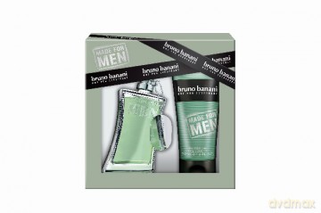 Bruno Banani Zestaw prezentowy Made for Men (woda toaletowa 30ml+żel pod prysznic 50ml)