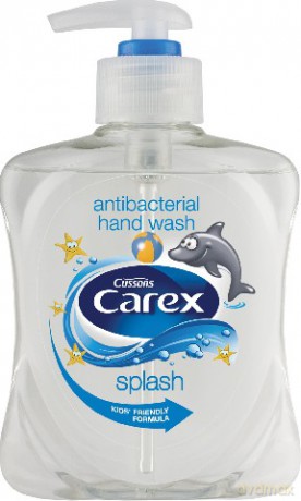 Carex Mydło w płynie do rąk antybakteryjne Splash 250ml