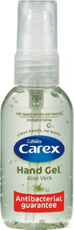 Carex Żel do rąk antybakteryjny Aloe Vera 50ml