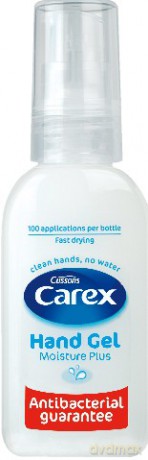 Carex Żel do rąk antybakteryjny Moisture Plus 50ml