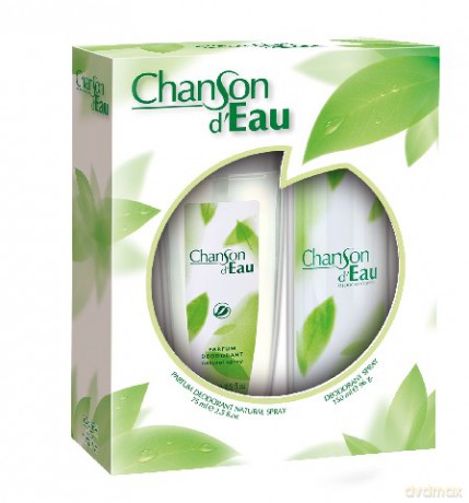 Chanson D'Eau Zestaw prezentowy (deo spray 150ml+deo w szkle 75ml)