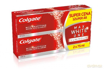 Colgate Pasta DUO Max White One Luminous 75 ml x 2