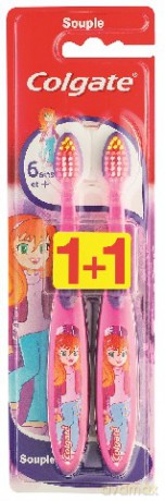 Colgate Szczoteczka DUO Uśmiech Starszaka (6+ LAT) 1 op.-2szt