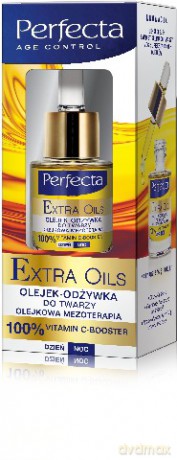 Dax Perfecta Extra Oils Olejek-odżywka do twarzy rozświetlająca 15ml