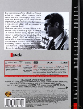 Bullitt (Kolekcja Gazety Wyborczej 12) [DVD]