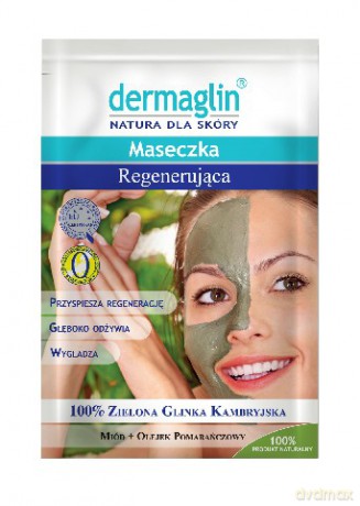 Dermaglin maseczka regenerująca na twarz 20g
