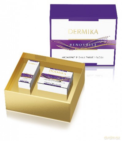 Dermika Zestaw prezentowy Renovelle (krem 45+ na dzień i noc 50ml+maseczka odbudowująca na noc 30ml)