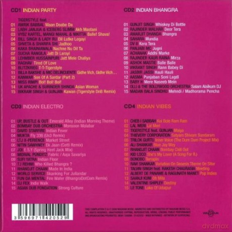 Various Artists: Indian Fever [4CD]