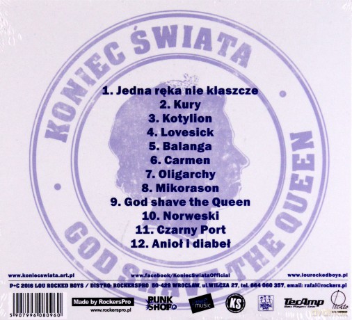 Koniec Świata: God Shave The Queen [CD]