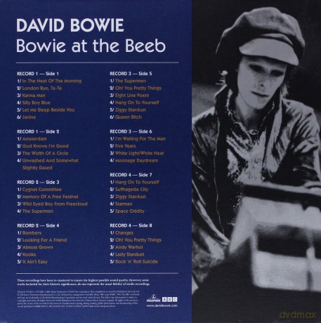 David Bowie: Bowie At The Beeb [4xWinyl]