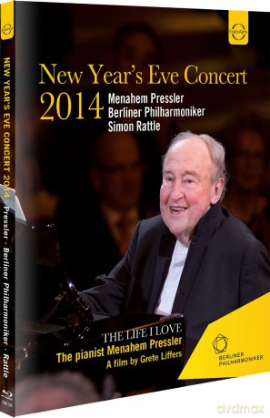 Menahem Pressler & Berliner Philharmoniker & Simon Rattle: Gala 2014 Plus Documentary The Life I Love - The Pianist Menahem Pressler [Blu-Ray]