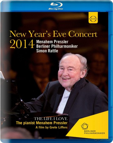 Menahem Pressler & Berliner Philharmoniker & Simon Rattle: Gala 2014 Plus Documentary The Life I Love - The Pianist Menahem Pressler [Blu-Ray]
