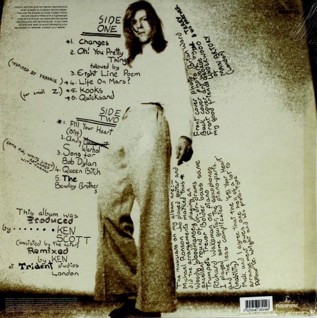 David Bowie: Hunky Dory (2015 Remastered) [Winyl]