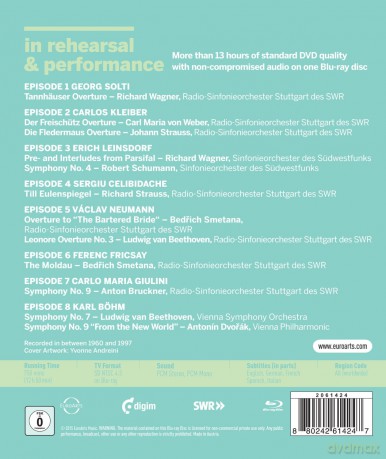 Norrington & Solti & Kleiber & Leinsdorf & Scherchen & Fricsay & Neumann & Von Dohnanyi & Jansons & Mehta & Salonen: In Rehearsal & Performance [Blu-Ray]