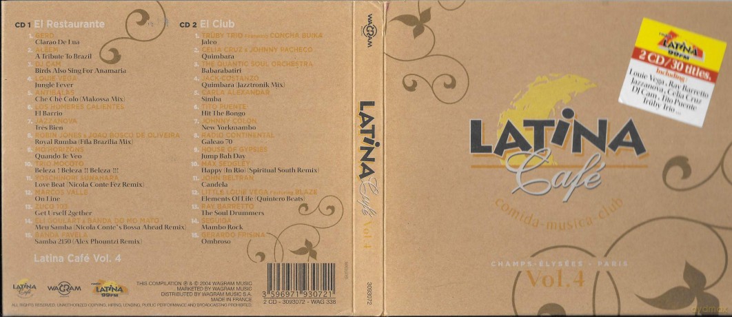 Various Artists: Latina Cafe Vol.4 [2CD]