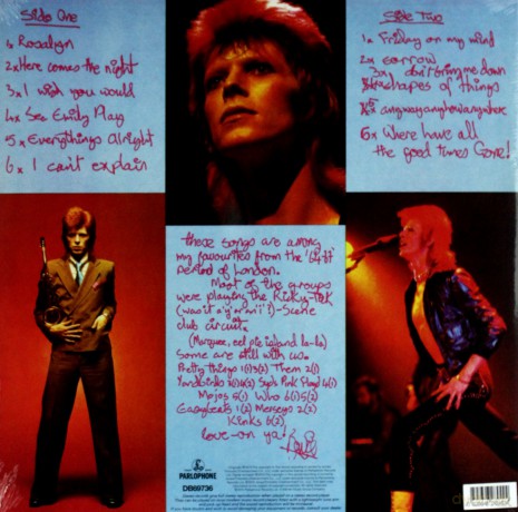 David Bowie: Pinups (2015 Remastered) [Winyl]