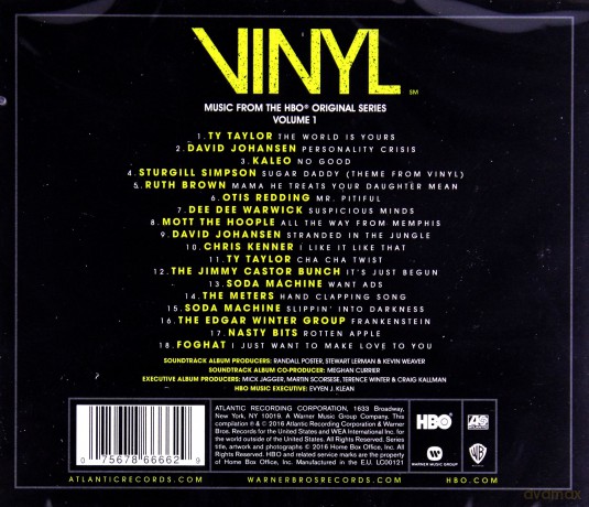 Vinyl Music From The HBO Original Series [CD]