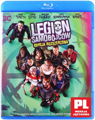 Legion samobójców (Wersja rozszerzona+Wersja kinowa) [2xBlu-Ray]