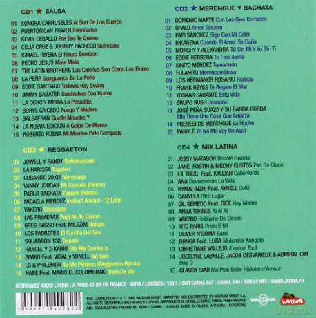 Various Artists: Latina Fever Vol.4 [4CD]