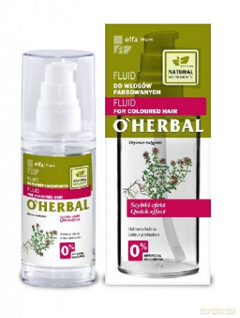 Elfa Pharm O'Herbal Fluid do włosów farbowanych z macierzanką 50ml