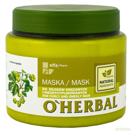 Elfa Pharm O'Herbal Maska do włosów kręconych i niezdyscyplinowanych 500ml