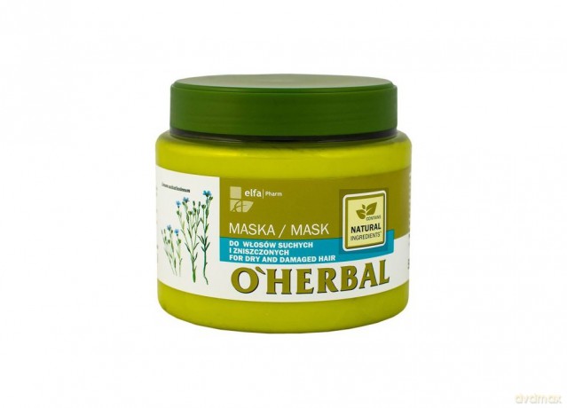 Elfa Pharm O'Herbal Maska do włosów suchych i zniszczonych 500ml