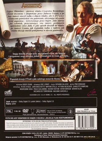Kolekcja filmu kostiumowego: Garbus /Neron: Władca imperium /Augustus: Pierwszy cesarz /Cud wilków /Trzej muszkieterowie /Tajemnice Paryża /Człowiek w żelaznej masce /Kawaler Króla (booklet) [9DVD]