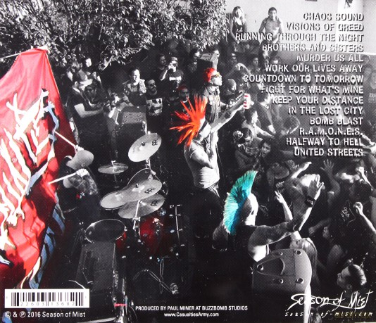The Casualties: Chaos Sound [CD]