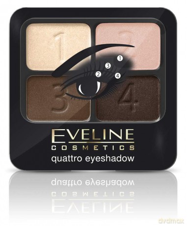 Eveline Cienie Quatro set nr 05 [KOSMETYKI]