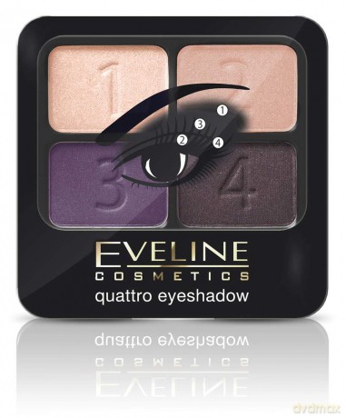 Eveline Cienie Quatro set nr 07 [KOSMETYKI]