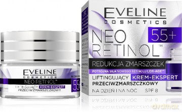Eveline Neo Retinol 55+ Krem liftingujący na dzień i noc 50ml [KOSMETYKI]