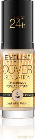 Eveline Podkład Cover Sensation kryjący nr 101 Ivory 30ml [KOSMETYKI]