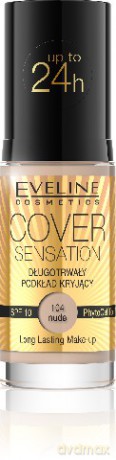 Eveline Podkład Cover Sensation kryjący nr 104 Nude 30ml [KOSMETYKI]