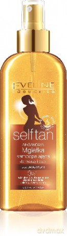 Eveline Self Tan Mgiełka samoopalająca z arganem 3w1 ciemna karnacja 150ml [KOSMETYKI]
