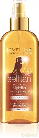 Eveline Self Tan Mgiełka samoopalająca z arganem 3w1 jasna karnacja 150ml [KOSMETYKI]
