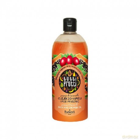 Farmona Tutti Frutti Olejek do kąpieli Papaja & Tamarillo 500ml [KOSMETYKI]