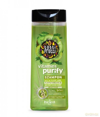 Farmona Tutti Frutti Szampon do włosów przetłuszczających się Vitamins Purify 400ml [KOSMETYKI]