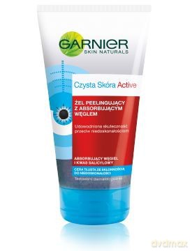 Garnier Gsn Czysta C Active Żel Węgiel Biały [KOSMETYKI]