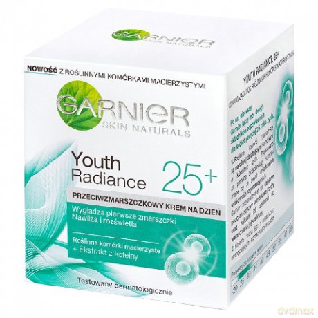 Garnier Skin Naturals Youth Radiance 25+ Krem na dzień przeciwzmarszczkowy [KOSMETYKI]