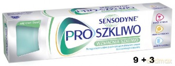 Sensodyne Pasta do zębów ProSzkliwo wzmacniająca 9 + 3 [KOSMETYKI]