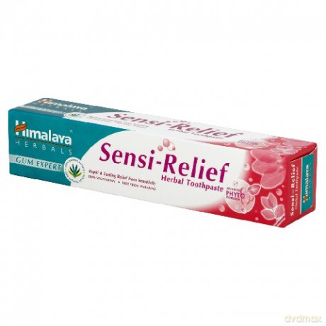 Himalaya Herbals Pasta do zębów Sensi-Relief wrażliwe dziąsła 75ml [KOSMETYKI]