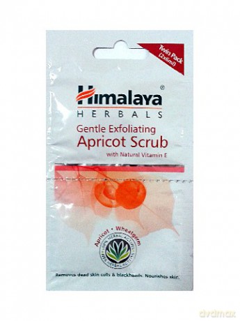 Himalaya Herbals Peeling do twarzy morelowy - cera wrażliwa i normalna 2 x 6ml [KOSMETYKI]
