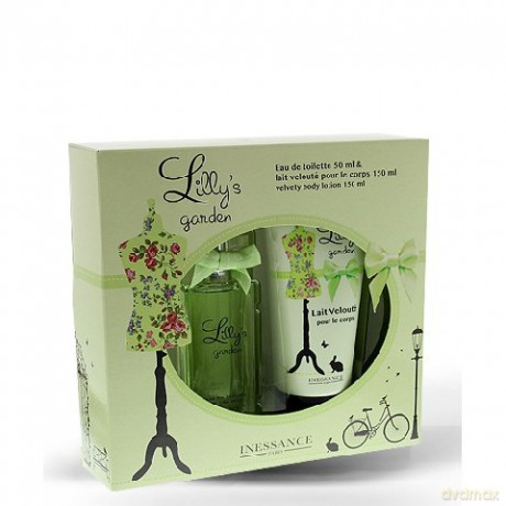 Inessance Paris Zestaw prezentowy Lilly's Garnierden (woda toaletowa 50ml+balsam do ciała 150ml) [2xKOSMETYKI]