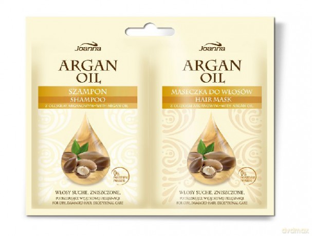 Joanna Argan Oil Duo Szampon i Maseczka w saszetce 10ml +10g [KOSMETYKI]