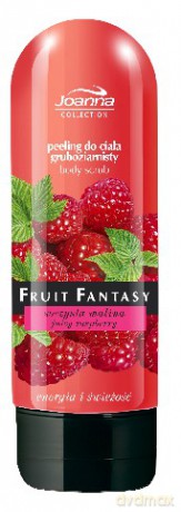 Joanna Fruit Fantasy Peeling gruboziarnisty Soczysta malina 200ml [KOSMETYKI]
