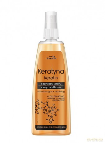 Joanna Keratyna Odżywka-spray do włosów szorstkich i zniszczonych 150ml [KOSMETYKI]
